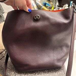 Coach Tote Purse with Crossbody strap